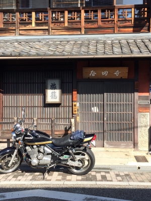 坂本龍馬で有名な寺田屋に訪れた