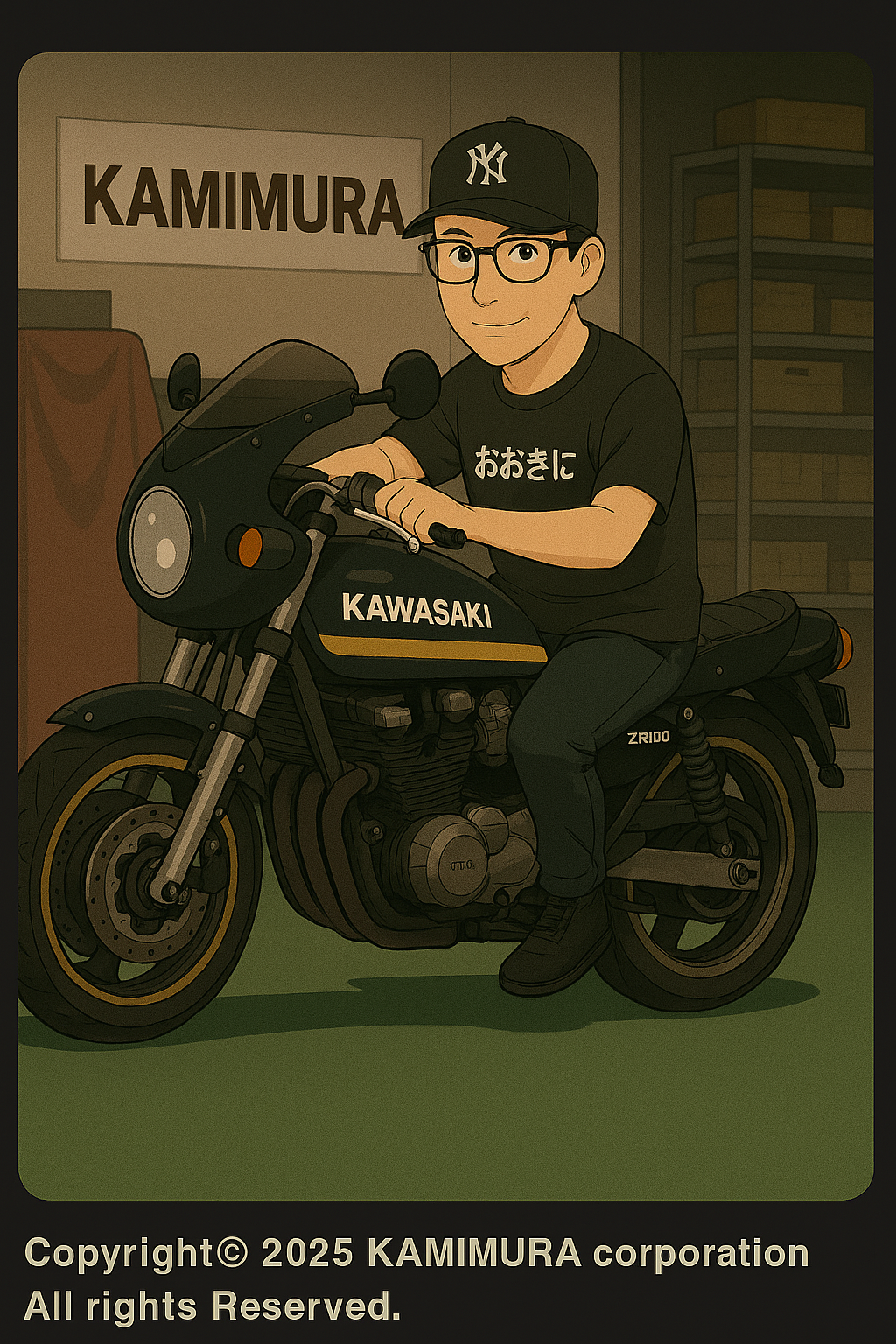 Kawasaki ZR1100｜ツーリング仲間との再会から仕事へつながった事例